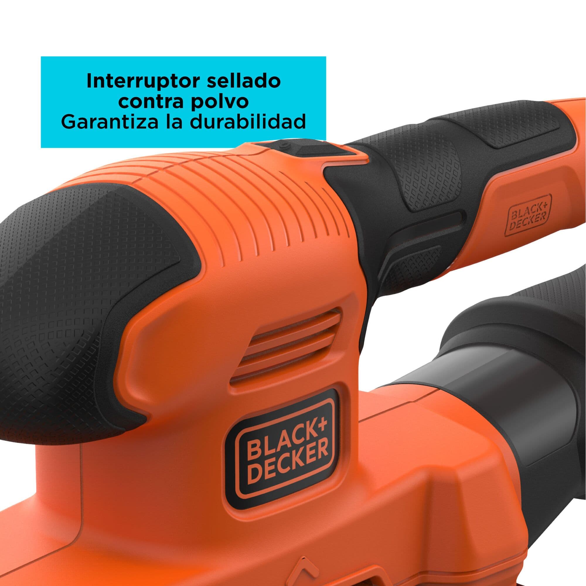 LIJADORA ORBITAL 1/3 220W BLACK+DECKER - imagen 4
