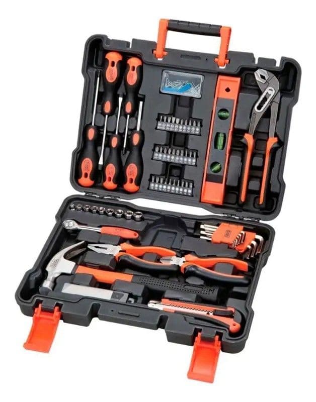 SET DE HERRAMIENTAS MANUALES X152 PIEZAS BLACK+DECKER