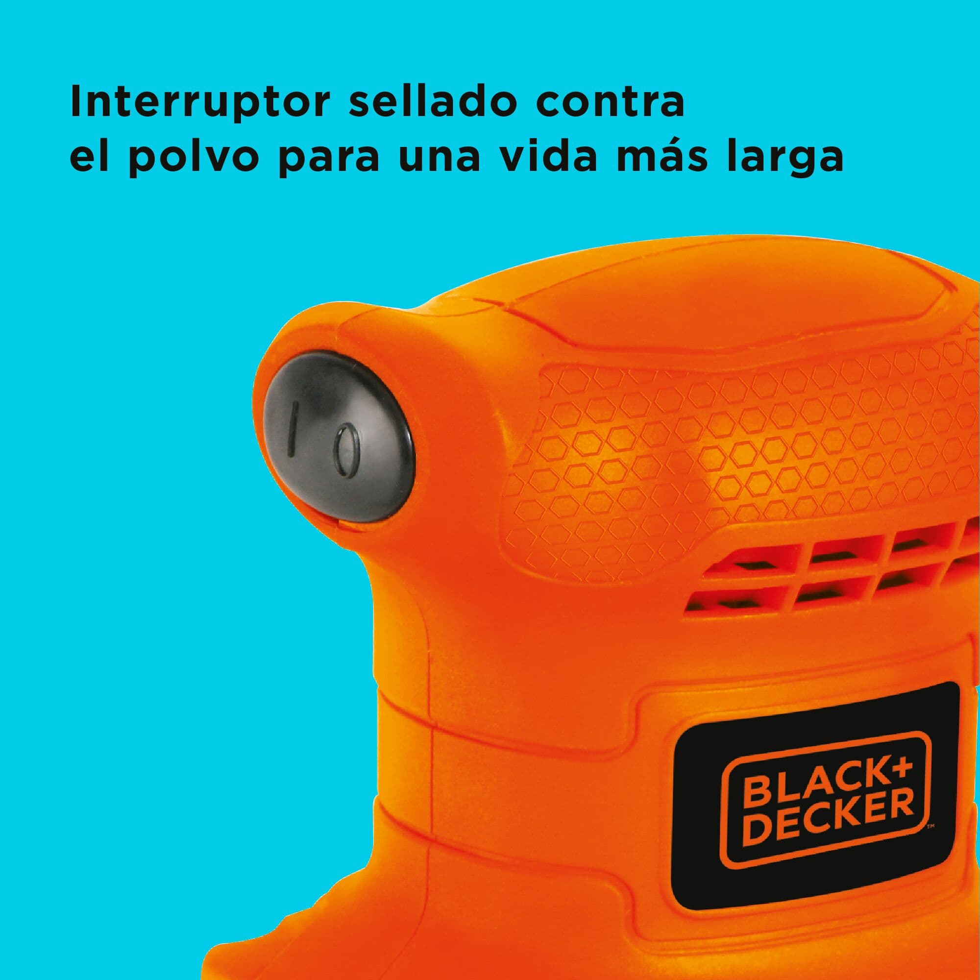 LIJADORA ORBITAL 200W BLACK+DECKER - imagen 2