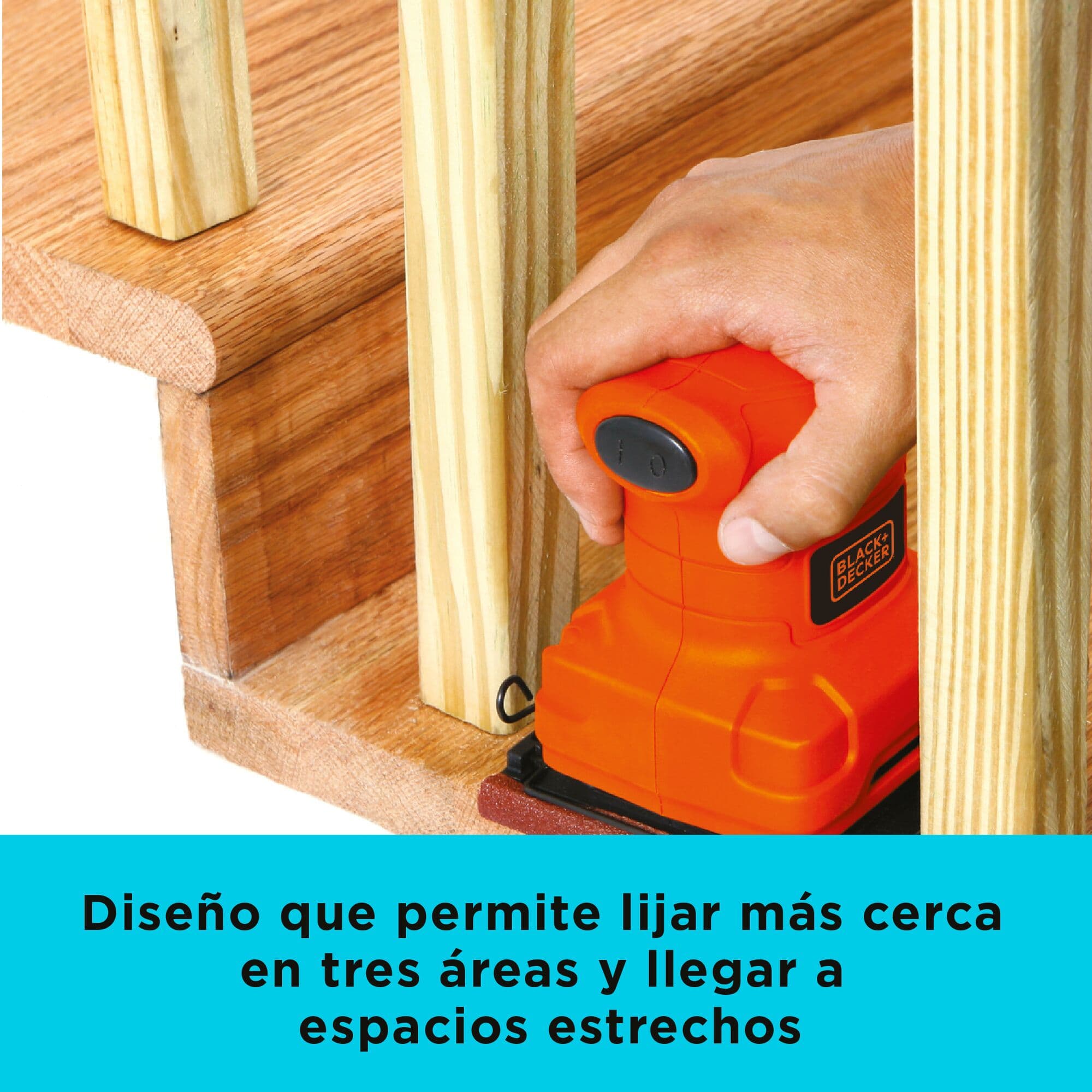 LIJADORA ORBITAL 200W BLACK+DECKER - imagen 4
