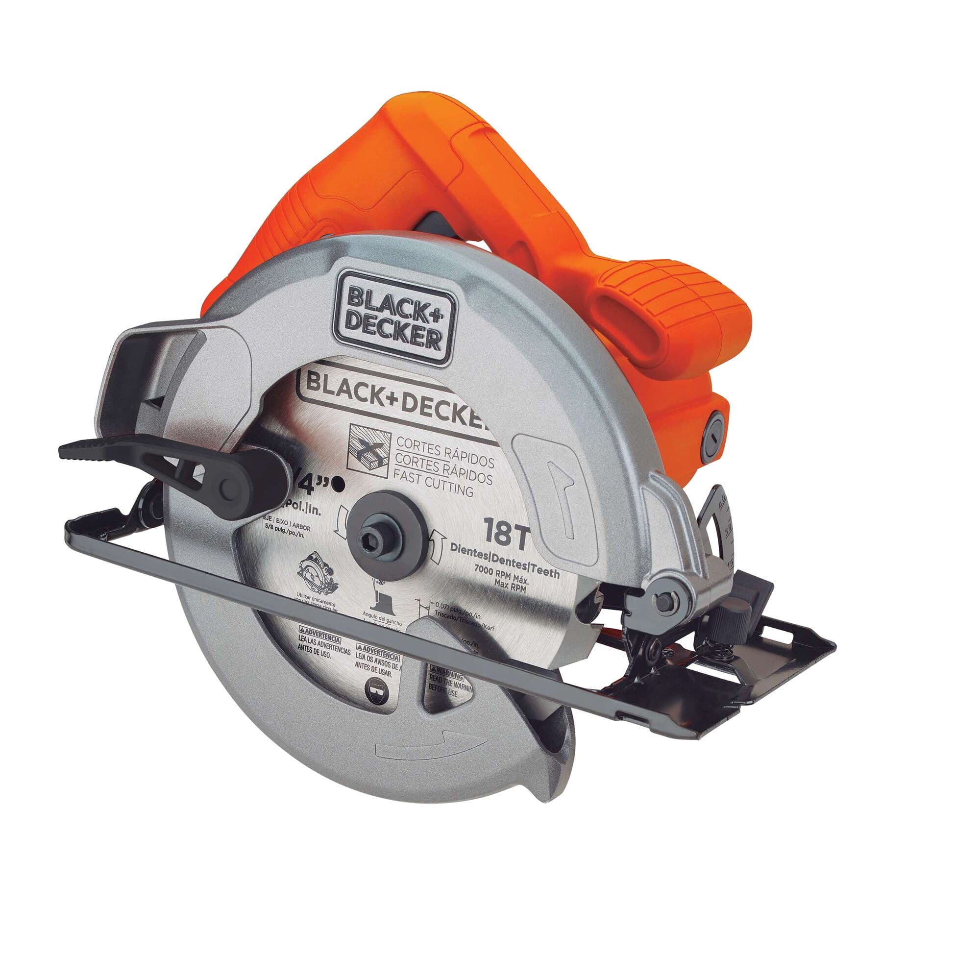 SIERRA CIRCULAR ELÉCTRICA 1400W 184MM BLACK+DECKER - imagen 3