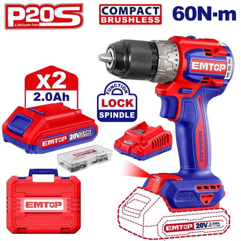 COMPACT BRUSHLESS CORDLESS DRILL