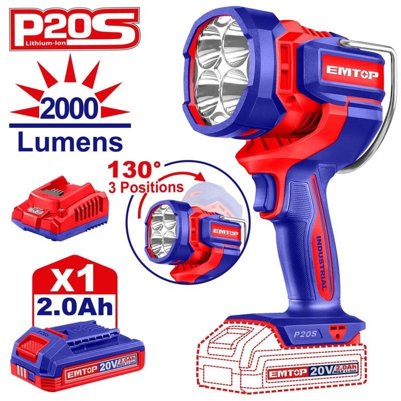 LÁMPARA DE TRABAJO INALÁMBRICA