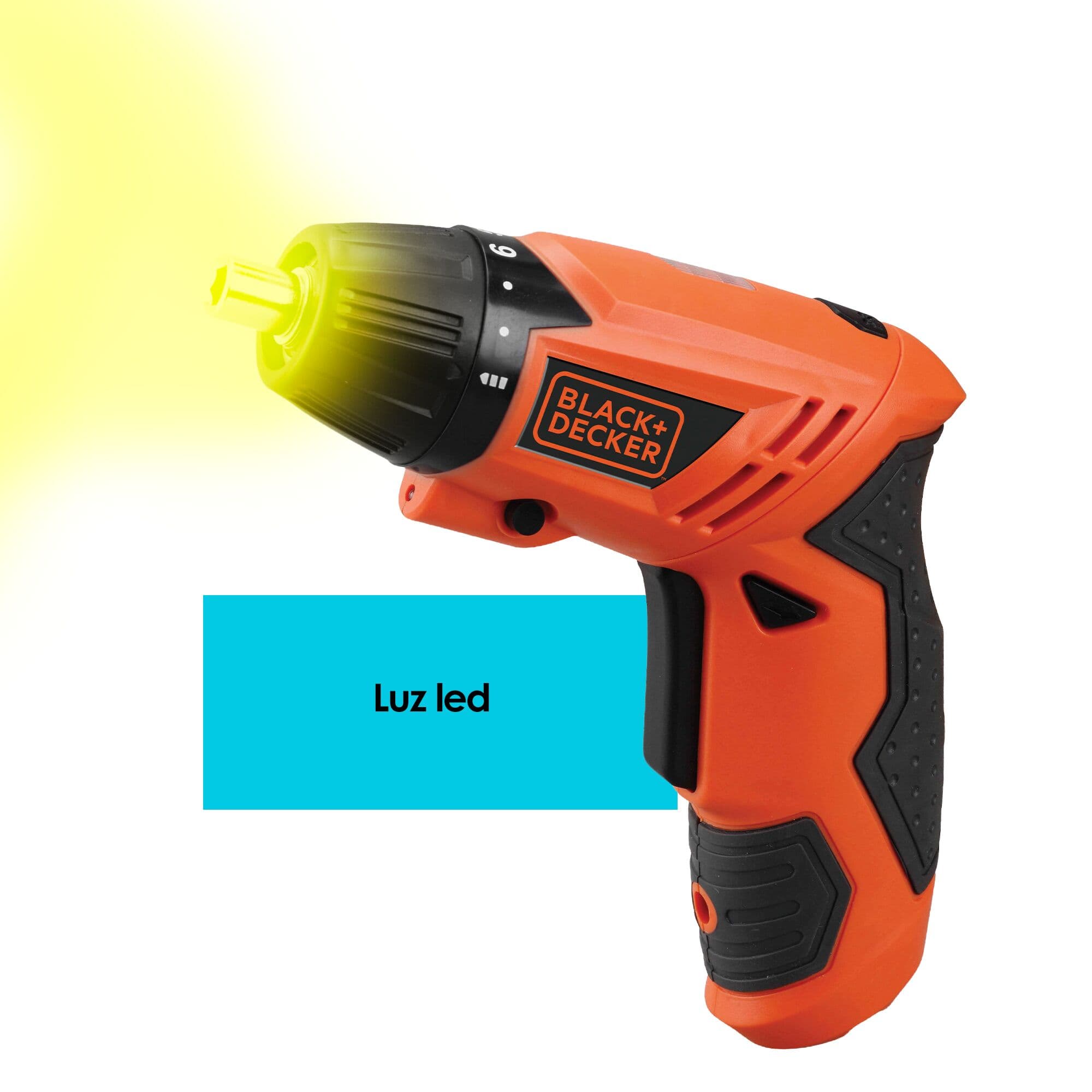 MINI ATORNILLADOR 4.8V + 15 ACCESORIOS BLACK + DECKER - imagen 3