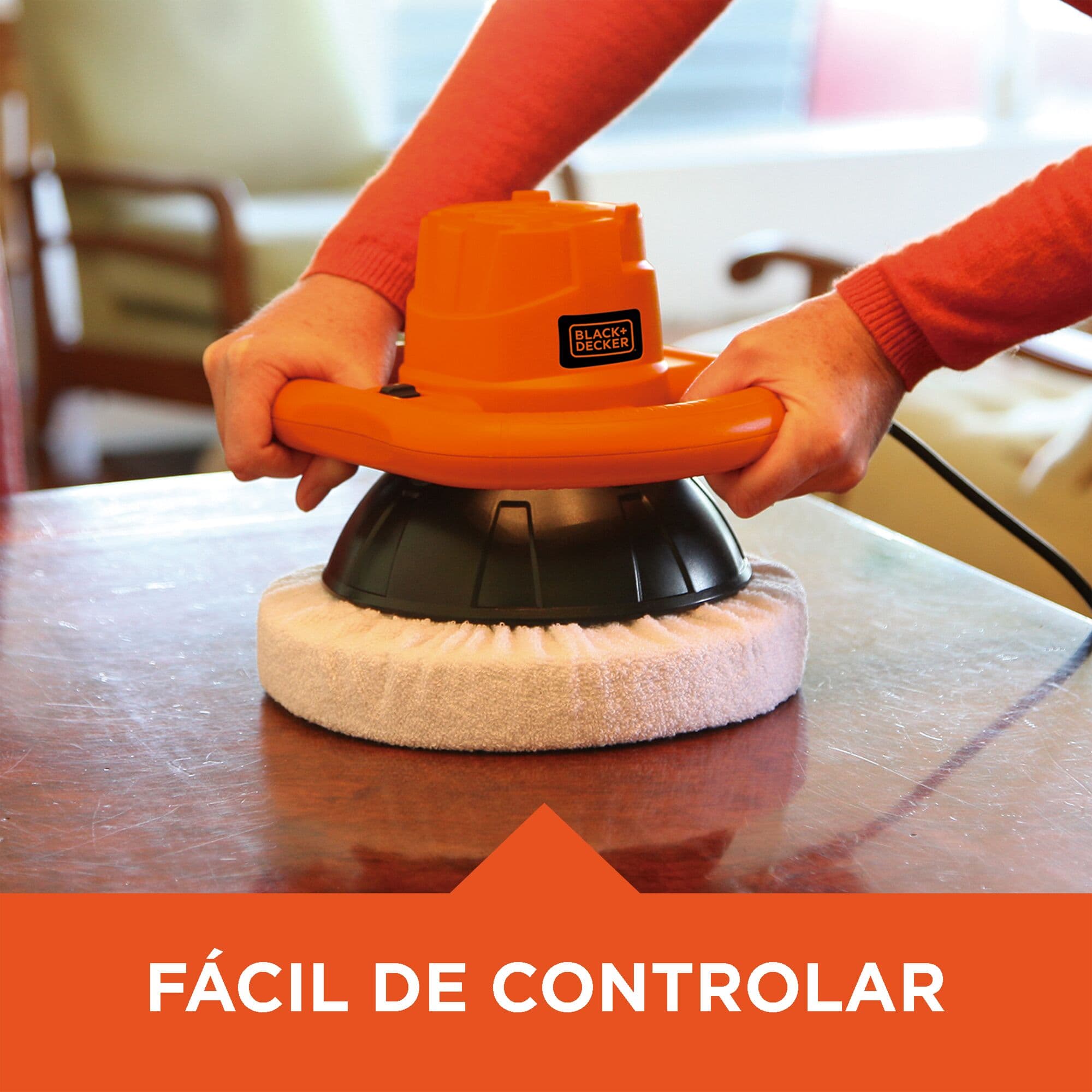 LUSTRADORA ROTO ORBITAL 240MM 120W BLACK+DECKER - imagen 2
