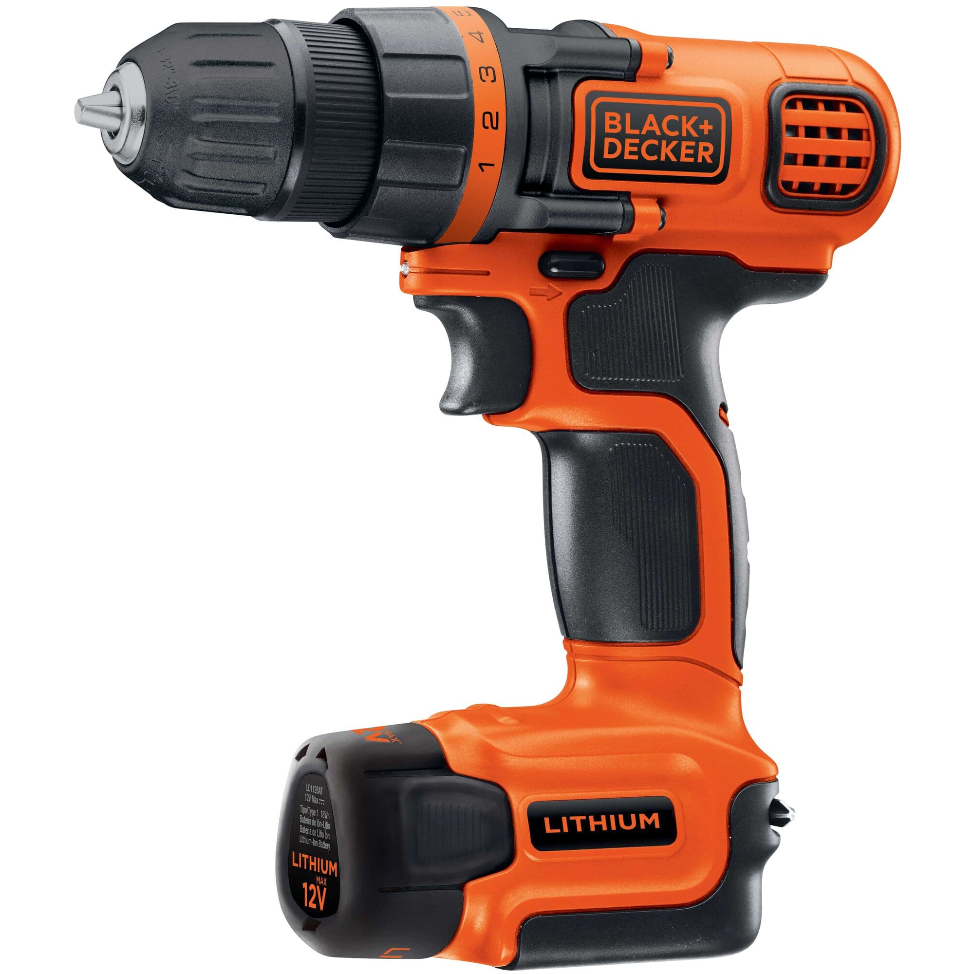 TALADRO ATORNILLADOR12V ION LITIO BLACK+DECKER