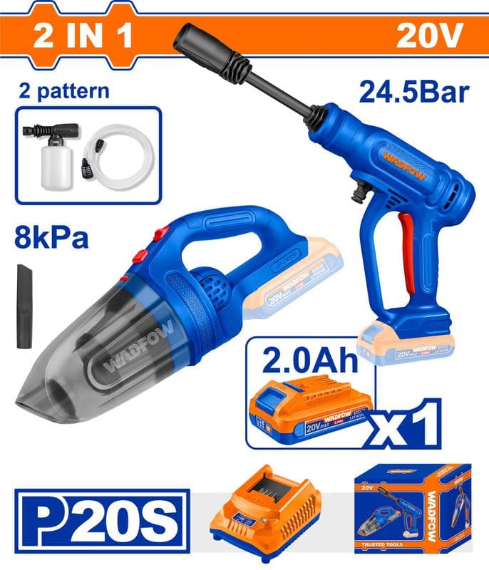 COMBO DE HERRAMIENTAS INALÁMBRICAS 2 PIEZAS