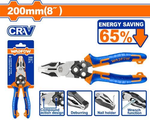 ALICATE UNIVERSAL DE ACCIÓN COMPUESTA