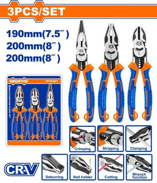 JUEGO DE ALICATES MULTIFUNCIÓN