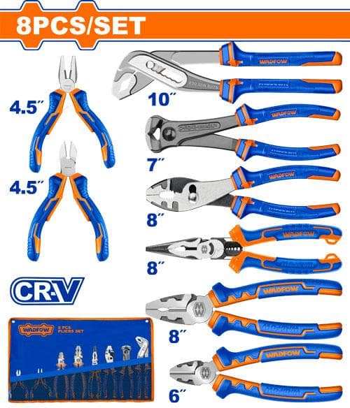 JUEGO DE ALICATES 8 PIEZAS