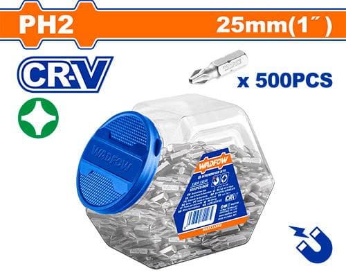 PUNTA PH2 25MM POR UNIDAD