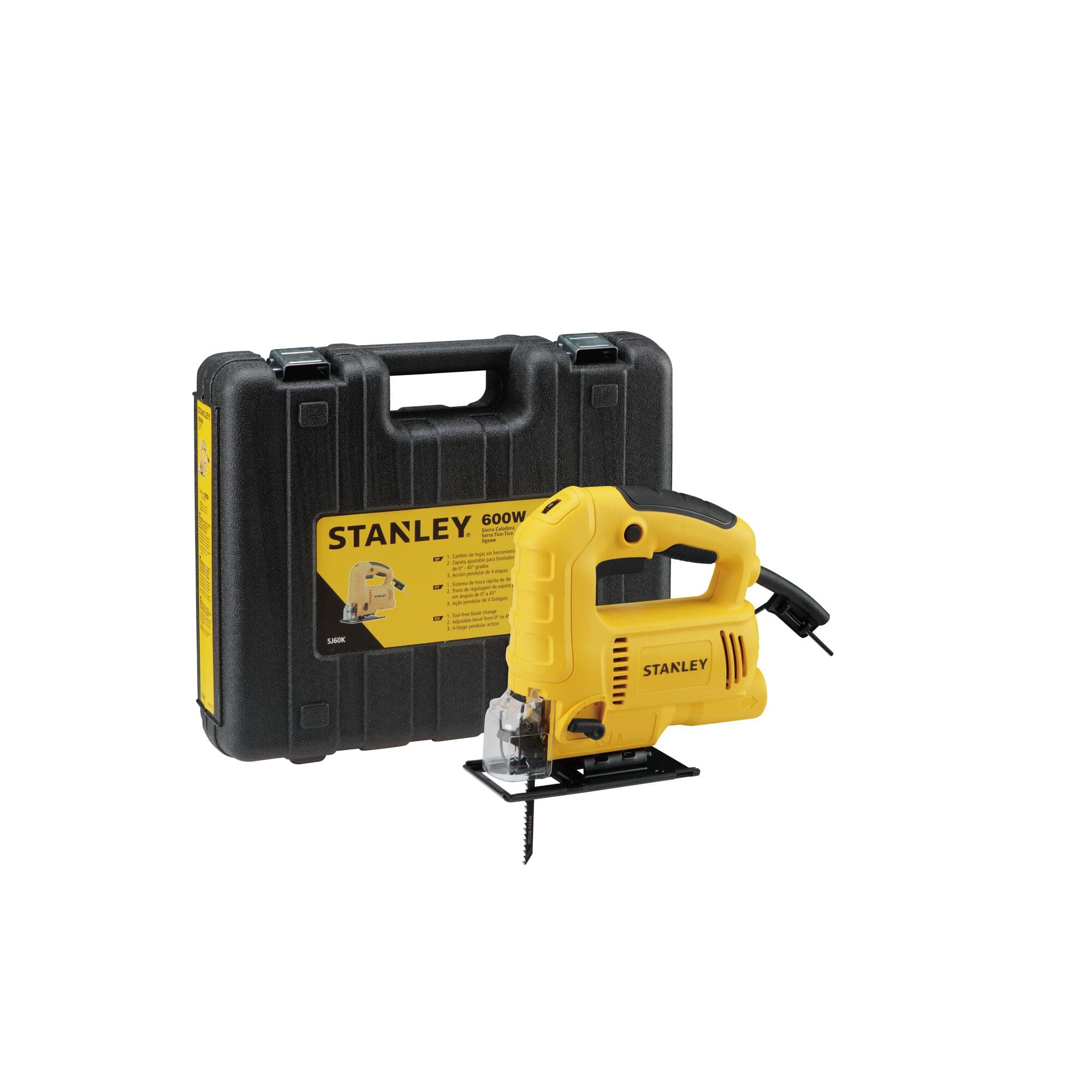 Sierra Caladora 600W Con Velocidad Variable y Acción Pendular STANLEY