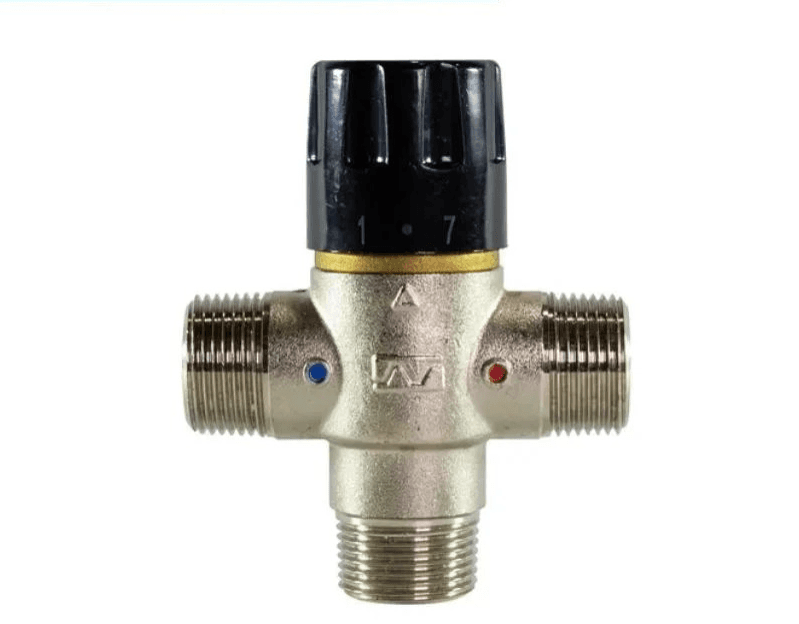 Válvula Termostática 3 Vías DN20 — Solar/Calefacción