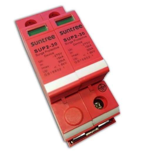 Descargador Sobretensiones CA 275V — Tipo II 2P 30kA